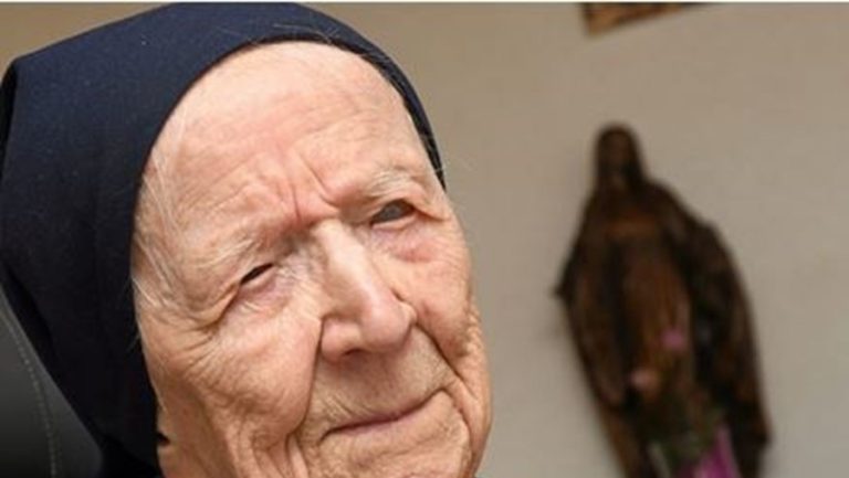 Freira francesa ainda é oficialmente a pessoa mais velha do mundo