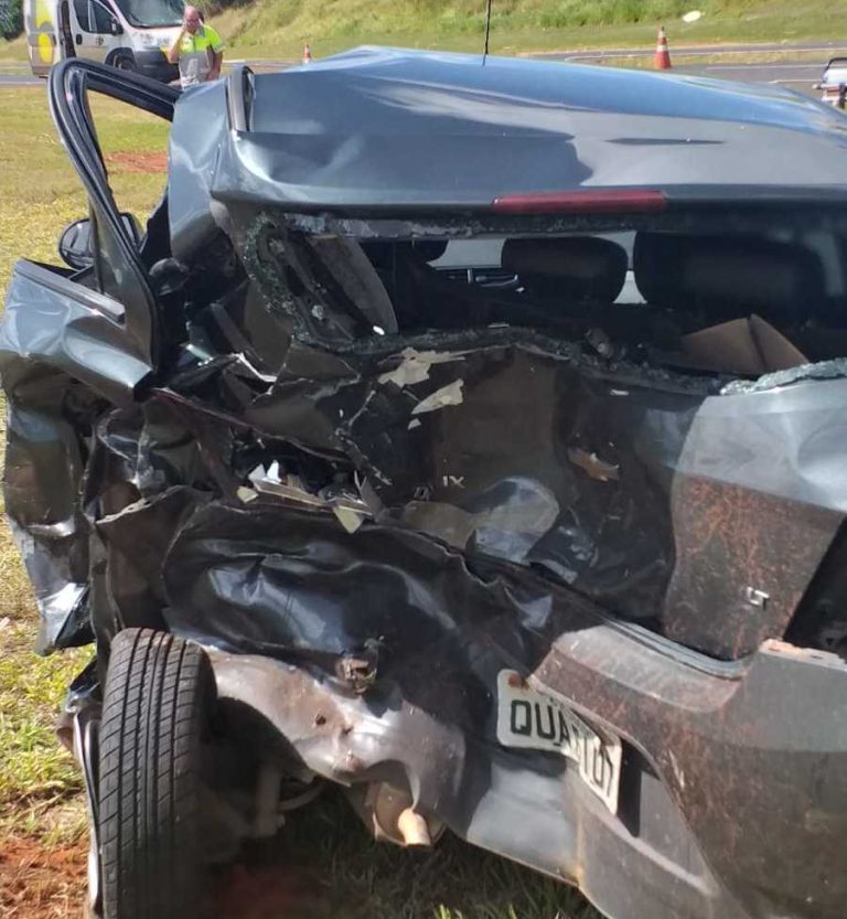 Acidente deixa um morto e um ferido na Cândido Portinari