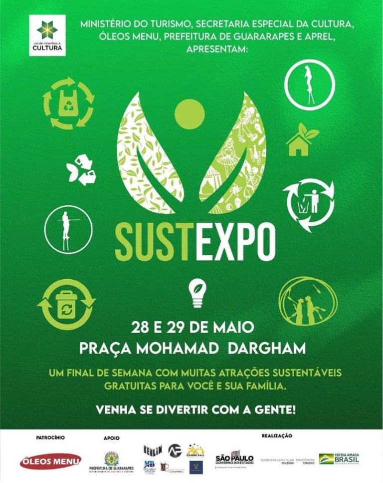 Guararapes recebe evento gratuito sobre sustentabilidade