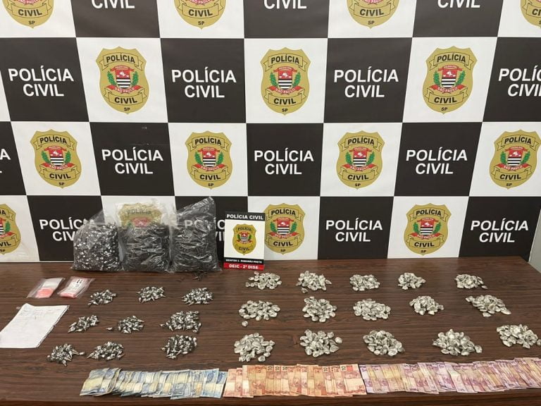 Polícia desmonta ponto de venda de drogas no Ribeirão Verde