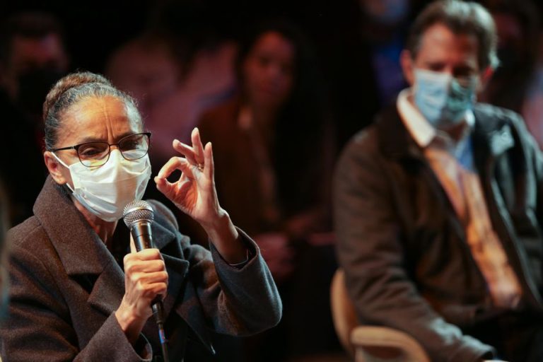 Marina Silva anuncia que será candidata a deputada federal por SP, não vice de Haddad