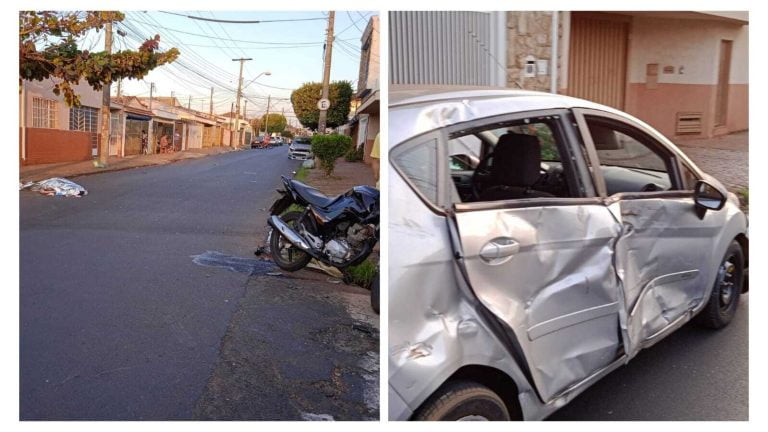 Motociclista morre e garupa fica gravemente ferida em acidente na Vila Tibério