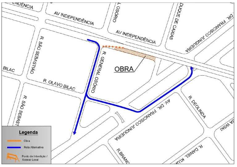 Atenção motoristas: Duas novas interdições serão realizadas a partir desta quinta-feira, dia 2 de junho