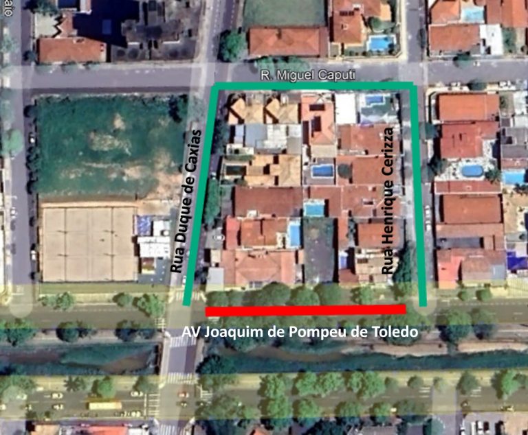 Trecho da Pompeu de Toledo será interditado hoje para conserto na rede de esgoto