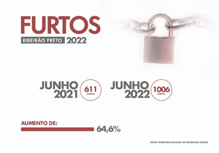 Vídeo: Ribeirão Preto tem um furto a cada 43 minutos no mês de junho