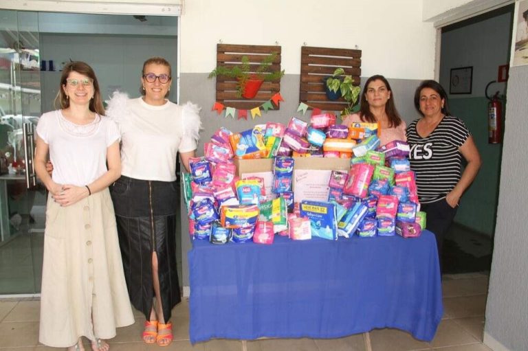 Mais de 2 mil absorventes são arrecadados em campanha em Birigui