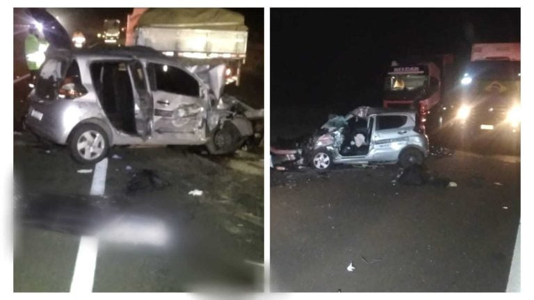 Morte na Anhanguera após colisão de carretas