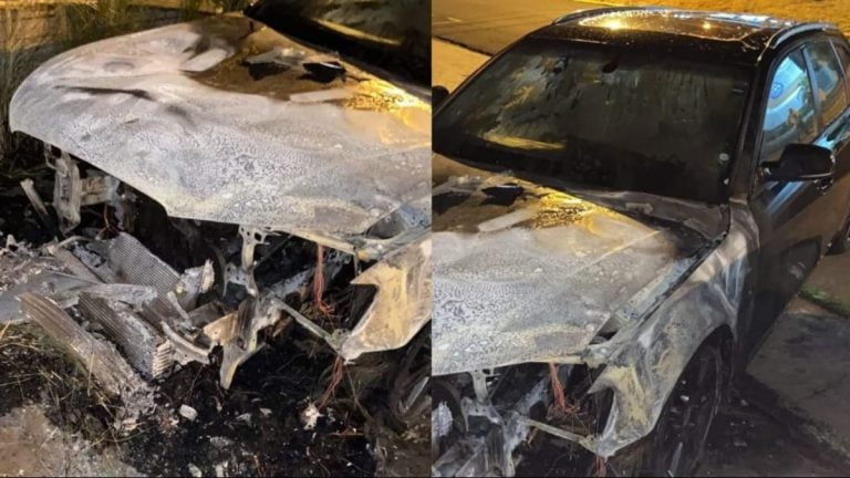 Vídeo | Caso estranho: Carro de luxo é queimado em avenida da zona sul de Ribeirão Preto