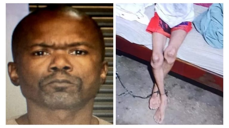 Homem mantém esposa e filhos presos e acorrentados por 17 anos