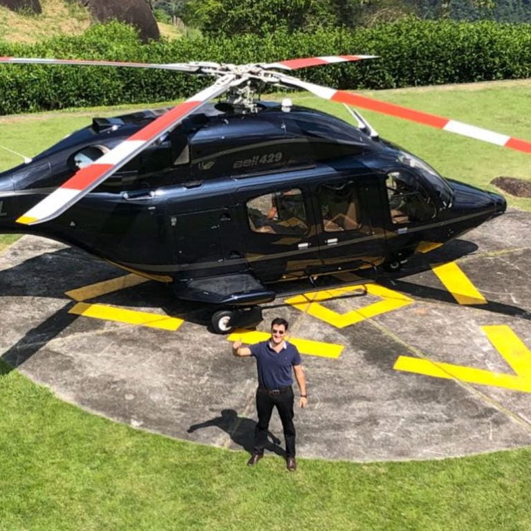 Queda de helicóptero mata piloto de Ribeirão Preto