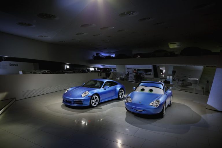 Porsche apresenta carro exclusivo inspirado em personagem do filme ‘Carros’