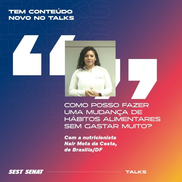 SEST SENAT disponibiliza gratuitamente palestras on line de curta duração