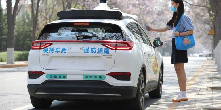 Táxi sem motorista já é realidade na China