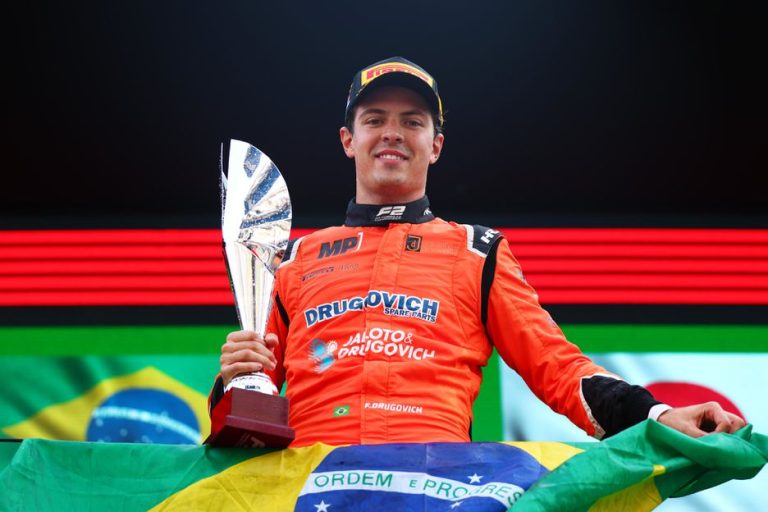 Felipe Drugovich, campeão da F-2, é confirmado na Fórmula 1