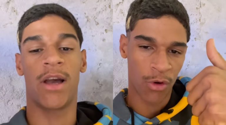 Luva de Pedreiro anuncia que será pai