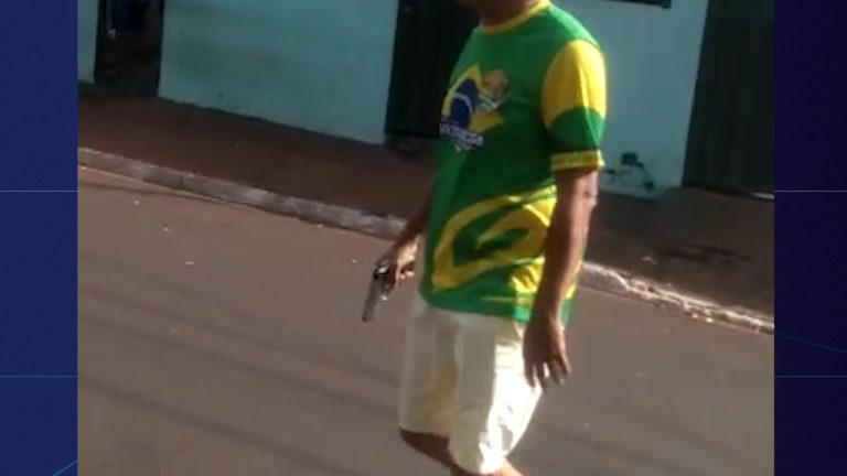 Vídeo | Carreata pró Bolsonaro acaba em tiro e confusão em Serrana