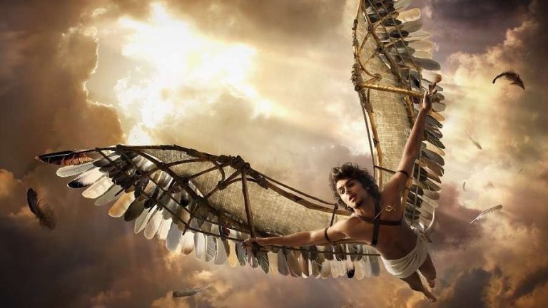 O caçador de trufas nas asas de cera