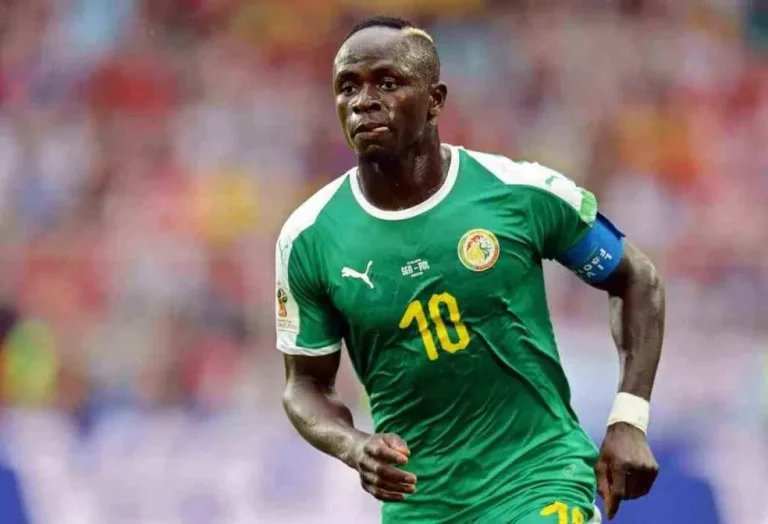 Mané, de Senegal, está fora da Copa do Mundo do Catar