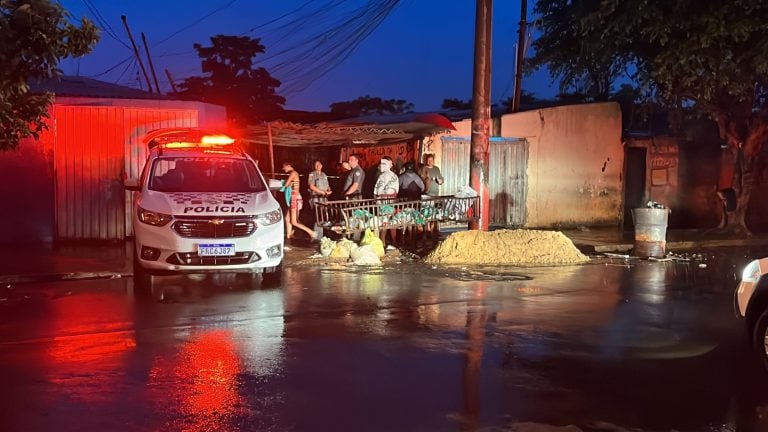 Homem é executado na madrugada no Jardim Jandaia