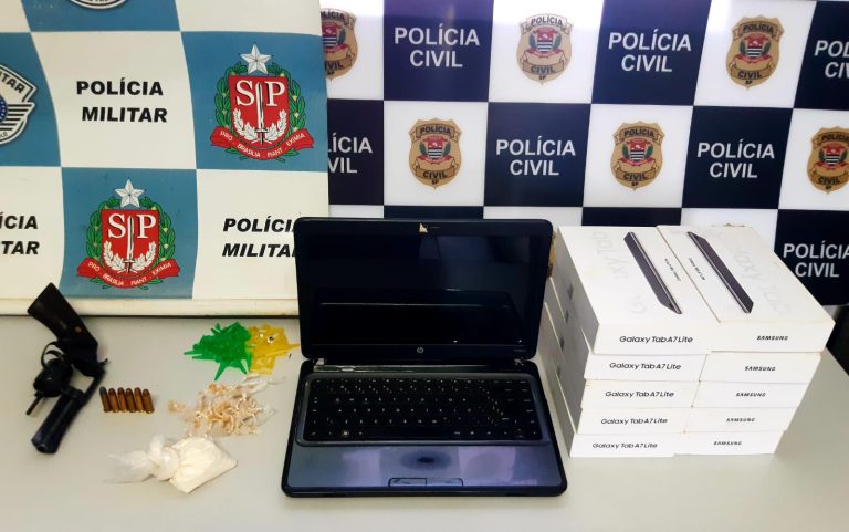 Polícia recupera parte dos tablets furtados em escola de Jardinópolis