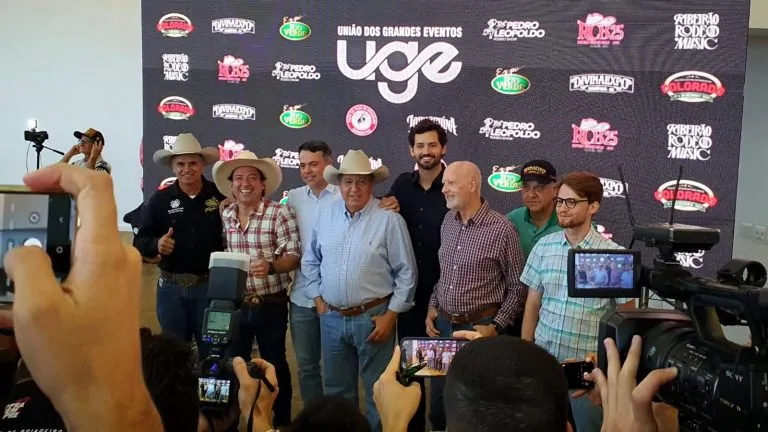 Segura peão:  UGE – União dos Grandes Eventos é apresentada em evento no Parque do Peão de Barretos