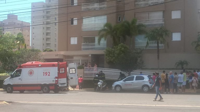 Mulher de 49 anos fica ferida ferida após incêndio em apartamento na zona Sul