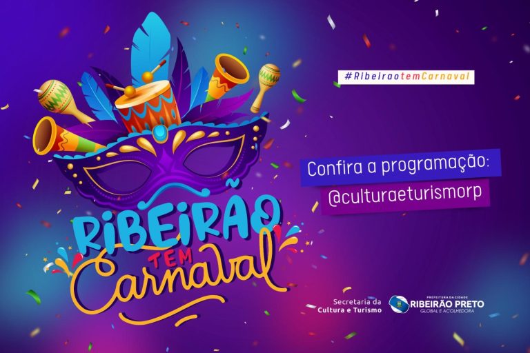 Ribeirão tem carnaval, sim senhor. Veja a programação preparada pela prefeitura