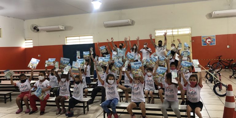 Com o objetivo de promover a educação de trânsito, escola pedalando para o futuro inicia nova fase