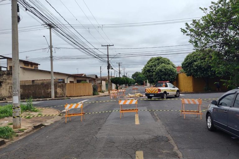 Ruas no Quintino Facci II são interditadas para obras