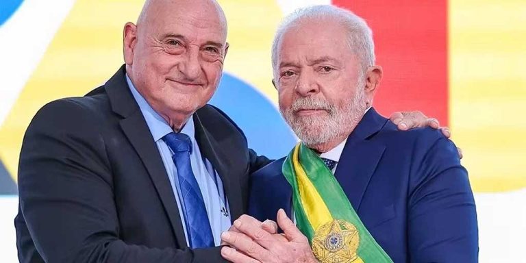 Presidente Lula e o ex-ministro do GSI, Gonsalves Dias. (Divulgação/Ag.Brasil)