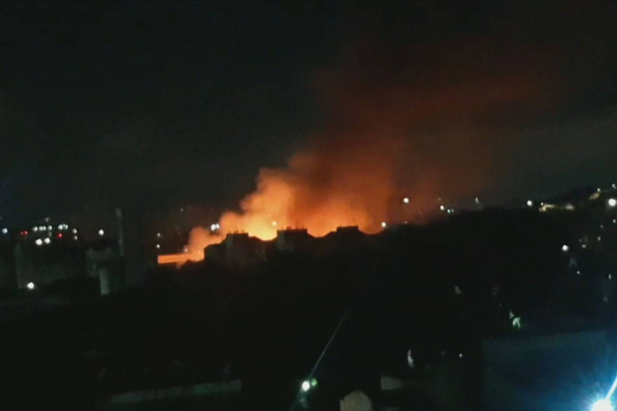 favela Incêndio em Favela na Zona Leste de São Paulo | Foto: Reprodução/TV Globo