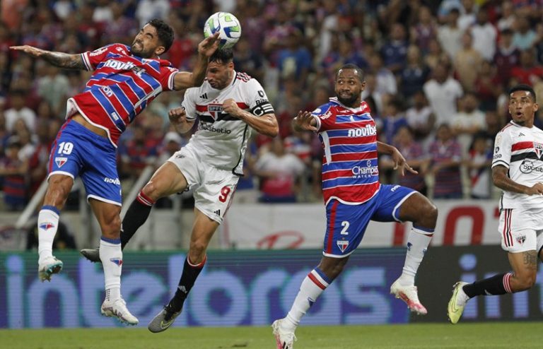 São Paulo empata com o Fortaleza | Foto: Rubens Chiri/saopaulofc.net