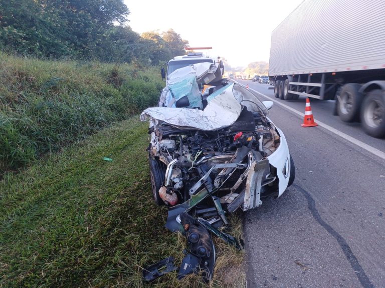 Motorista se envolve em acidente grave e sai ileso