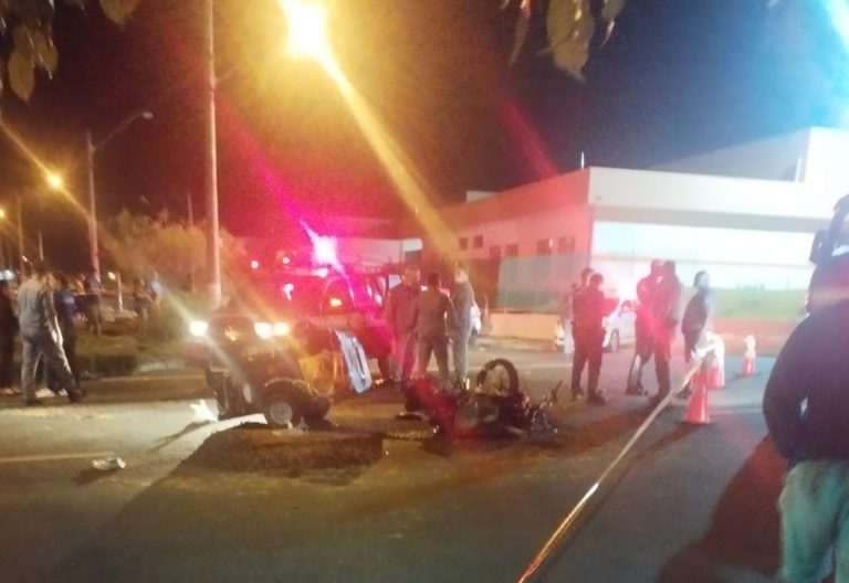 Motorista é preso ao dirigir embriagado e colidir contra motocicleta no Cristo Redentor