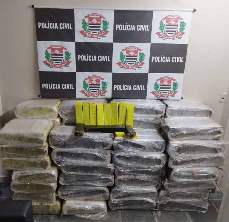 Caminhão com uma tonelada de drogas é apreendido