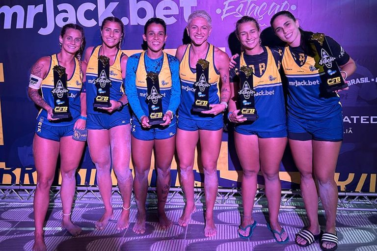 Atletas de RP são vice-campeãs de circuito nacional de futevôlei