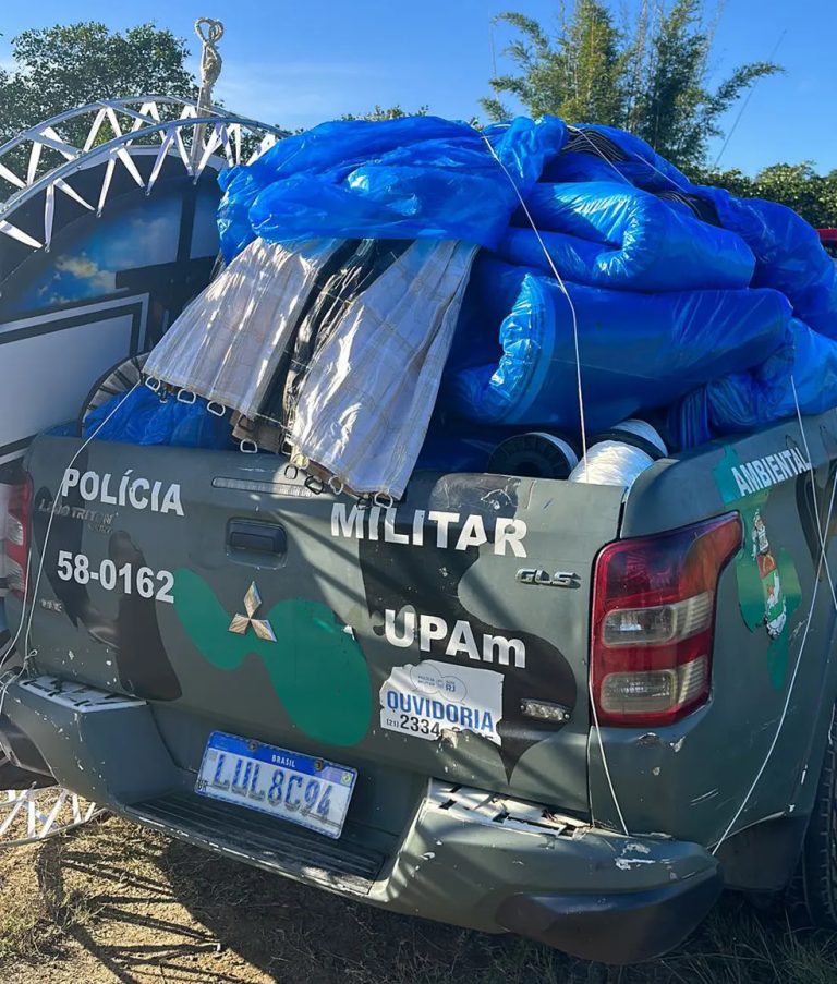 PM impede festival de balões em Magé, no RJ