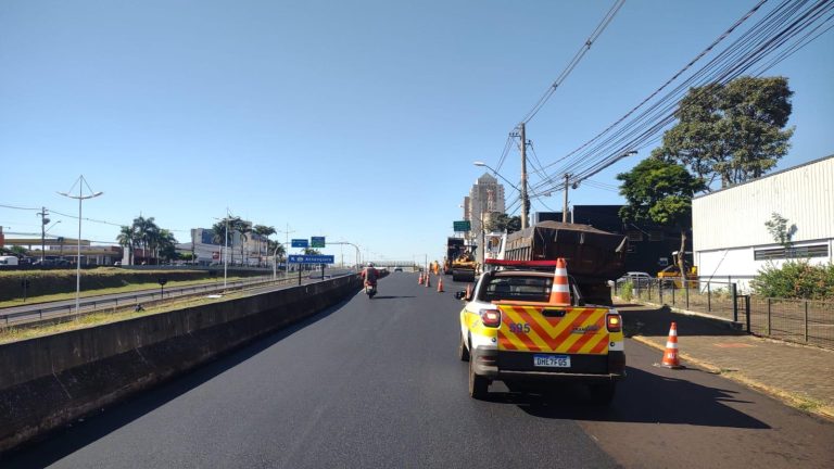 Trecho da pista da Av. Castelo Branco tem interdição parcial