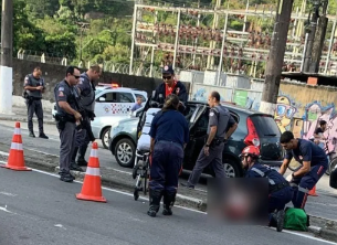 Adolescente de 16 anos é morto, após roubar um carro, em Guarujá