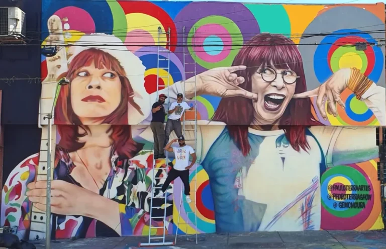 Rita Lee ganha mural onde nasceu e cresceu em São Paulo