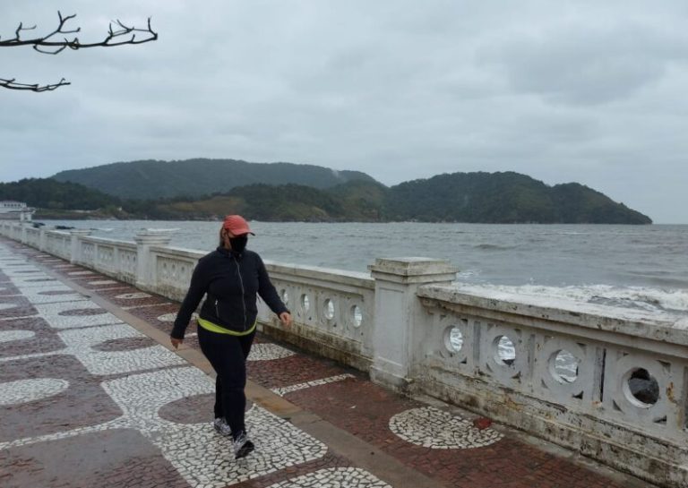 Último fim de semana do outono no Litoral de SP será de mais frio