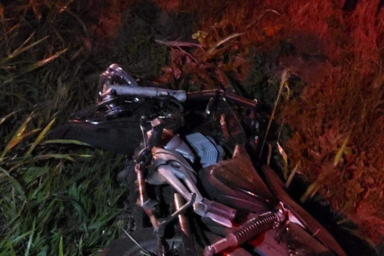 Duas pessoas ficam feridas após acidente de moto em rodovia da região