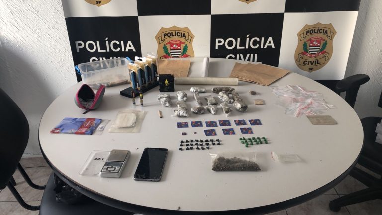 Homem é preso com drogas alucinógenas em São Vicente