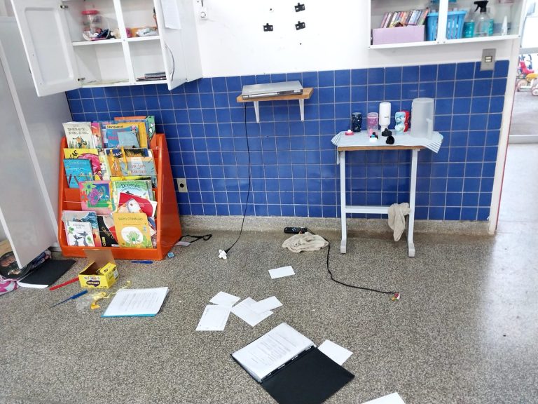 Creche em Paulínia é furtada e crianças ficam sem aula