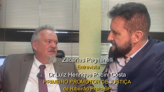 Cartão de Visita entrevista o Promotor de Justiça Dr. Luiz Henrique Pacine Costa
