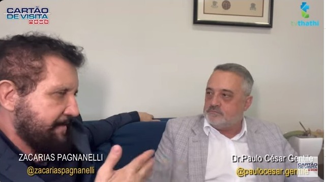 Programa Cartão de Visita entrevista o Juiz de Direito Dr. Paulo César Gentile