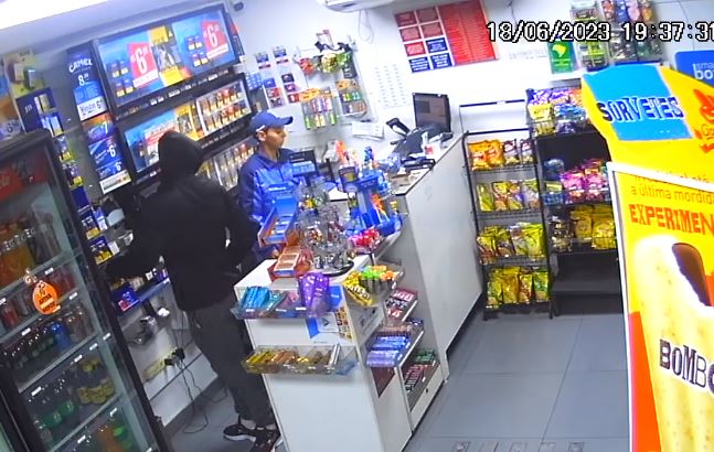 Posto de combustíveis em Santos é assaltado