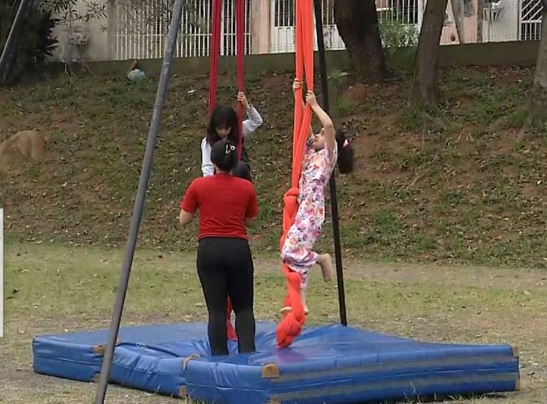 Férias: Aulas circenses de graça para crianças em Hortolândia