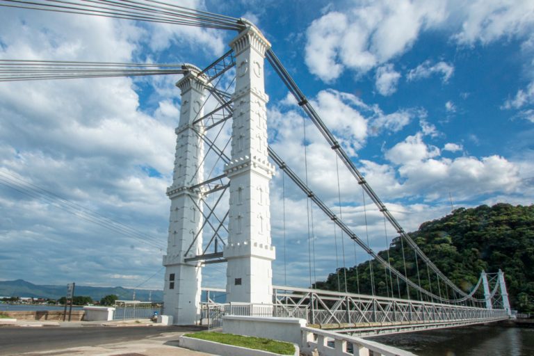 Ponte Pênsil de São Vicente vai ter nova interdição