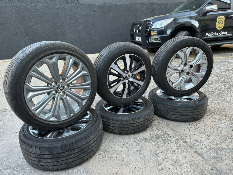 Trio é preso por furto de rodas e receptação em Americana e Sumaré